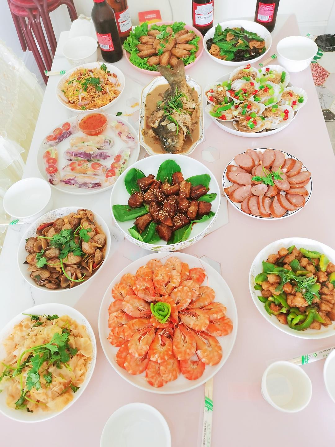 宴客12个菜品的做法