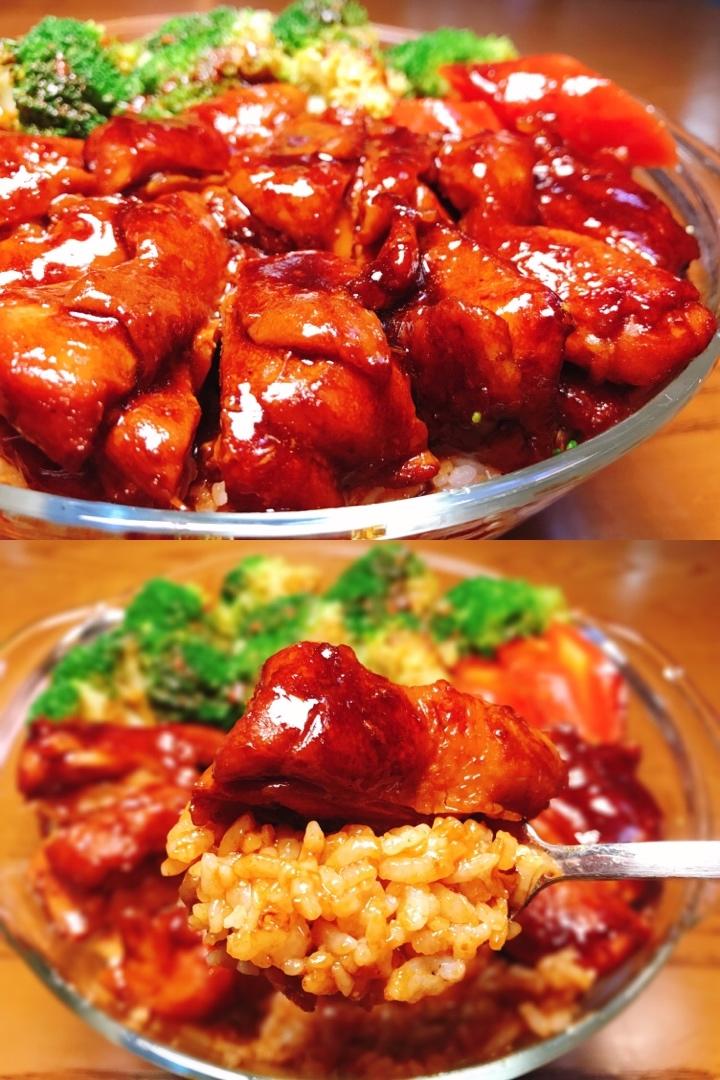 照烧鸡腿饭