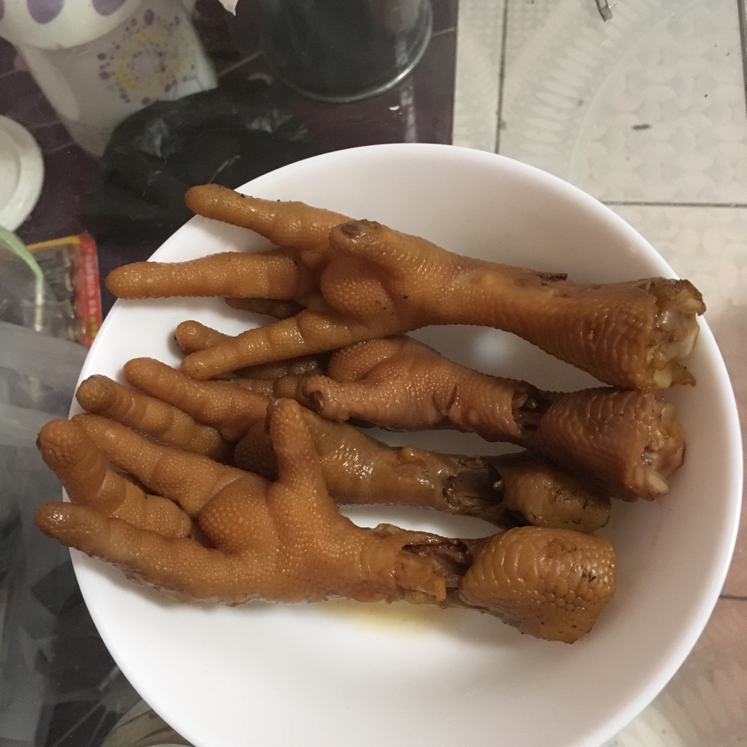 香辣卤鸡爪