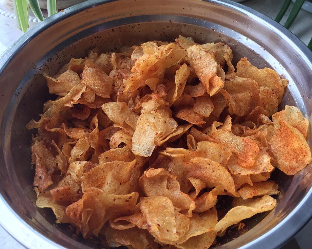 麻辣脆（土豆片）的做法