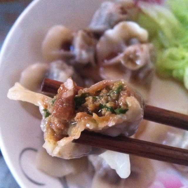 香菇肉馅饺子