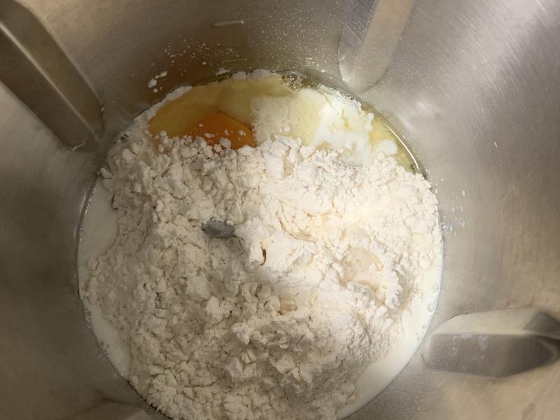 纯奶手撕吐司的做法 步骤1