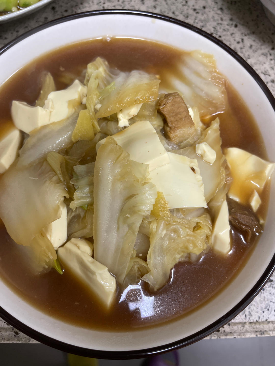 冬季最爱的家常菜！大白菜炖大豆腐或干豆腐
