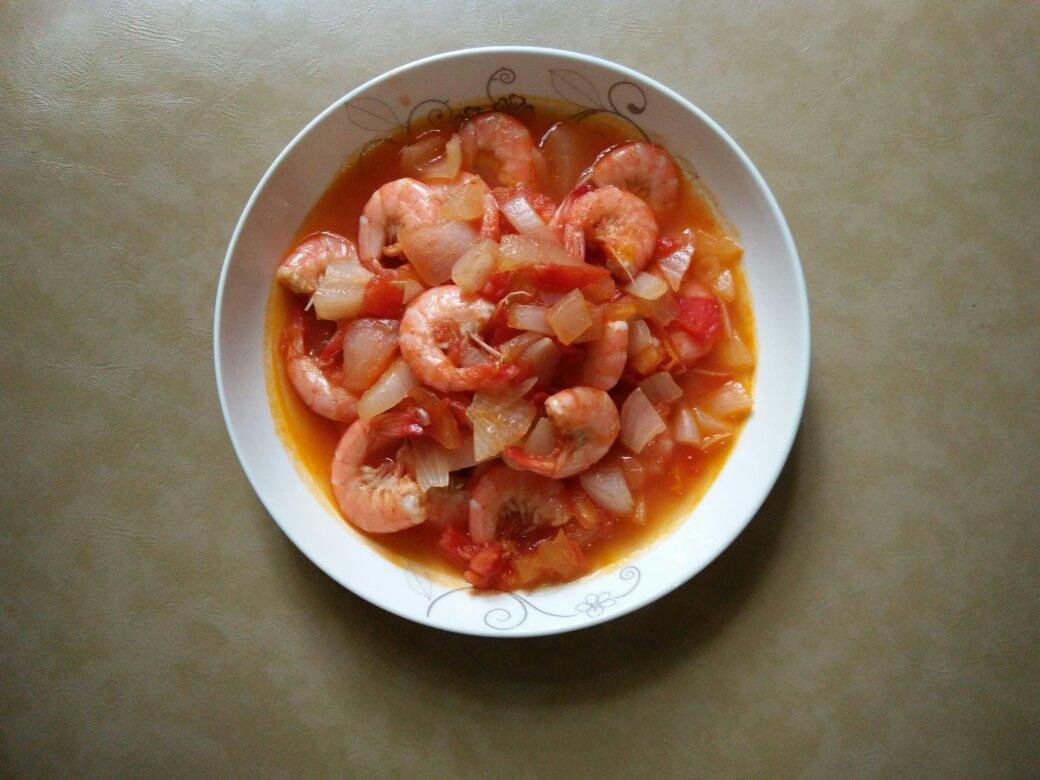 黄晓明茄汁大虾－中餐厅