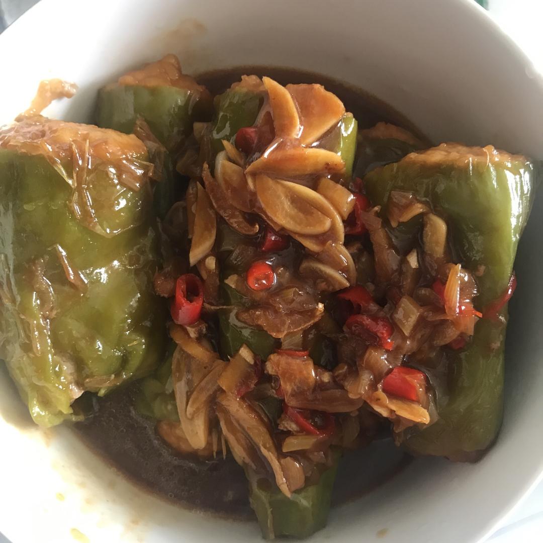 销魂青椒酿肉【超级下饭】