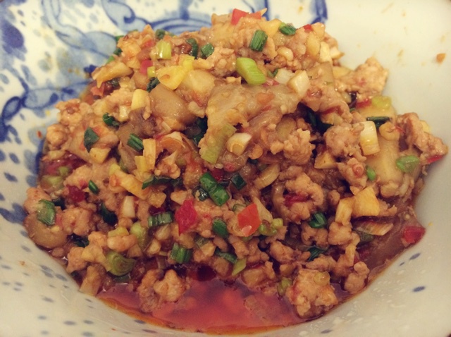 酱香肉末烧茄子