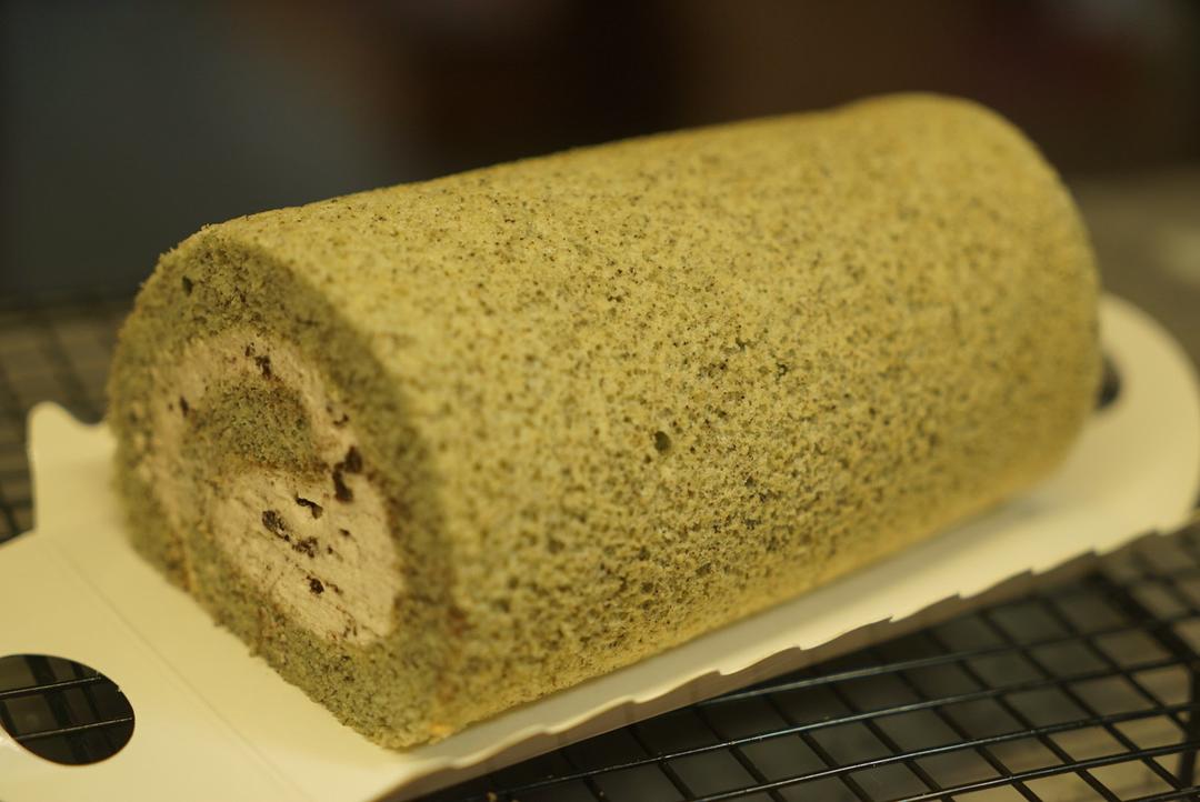 黑米粉蛋糕卷