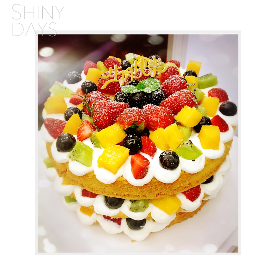 不用裱花也美丽：裸蛋糕