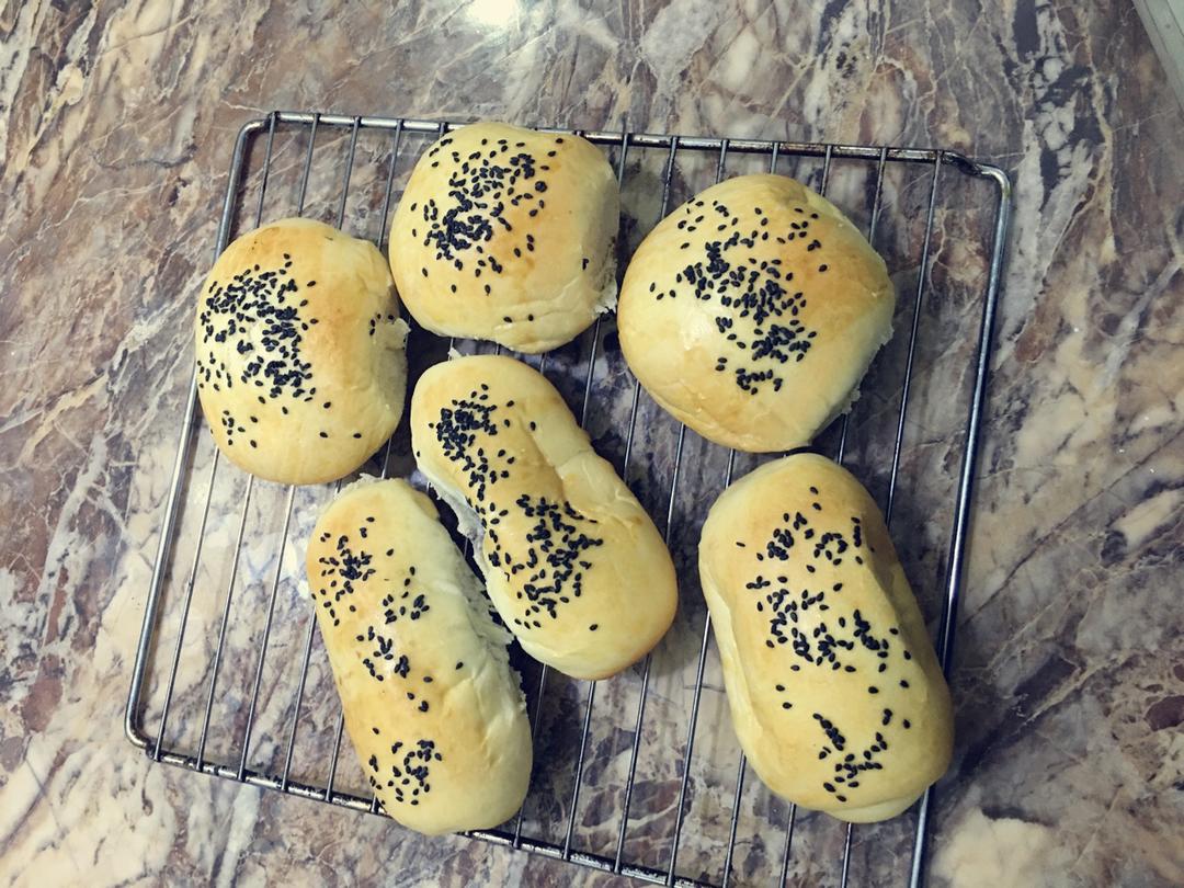 豆沙面包（中种法）