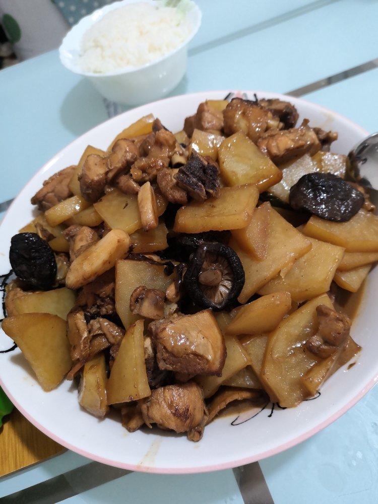 比餐馆好吃的快手黄焖鸡米饭【鸡翅版】