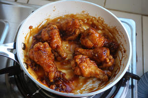 蒜蜜鸡翅 Honey garlic chicken wings的做法 步骤13