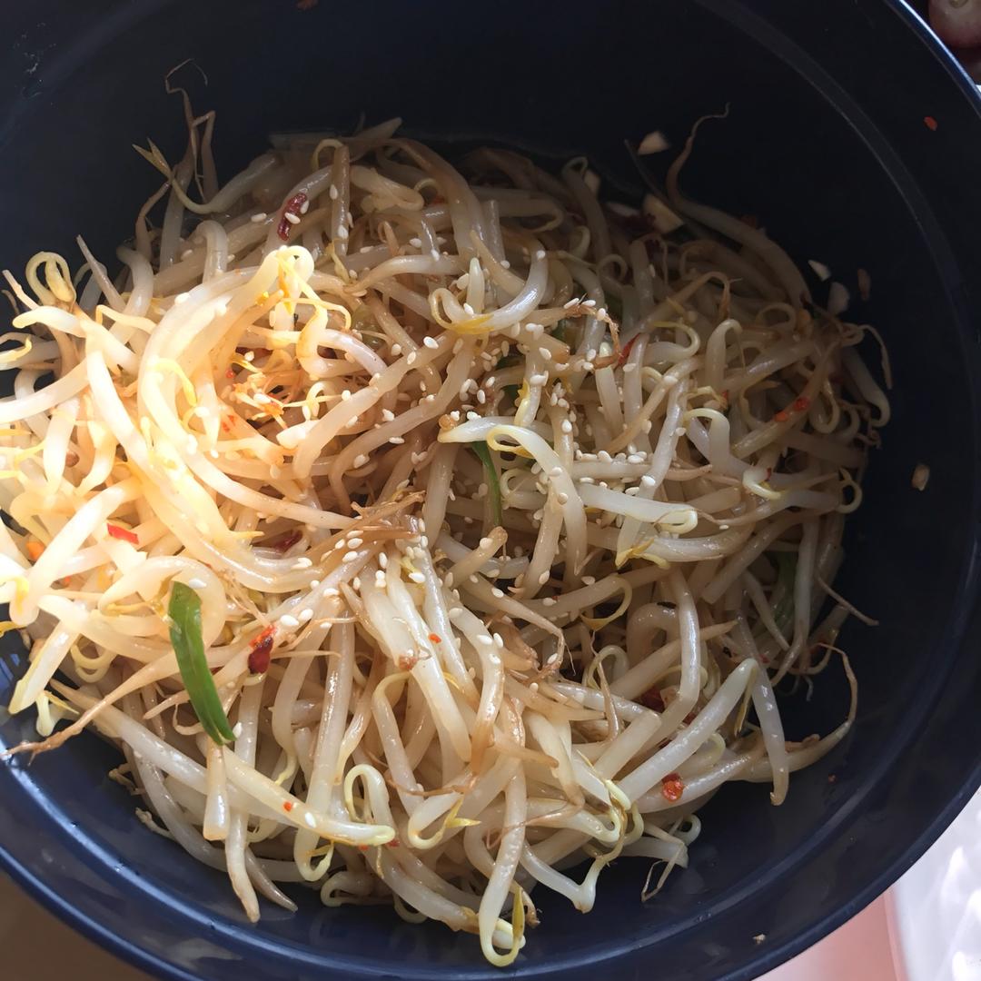 凉拌豆芽