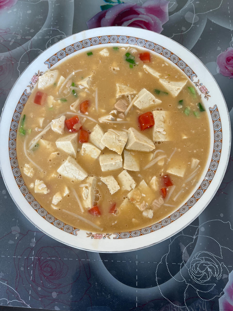 咸蛋黄豆腐煲                        （蟹黄豆腐）