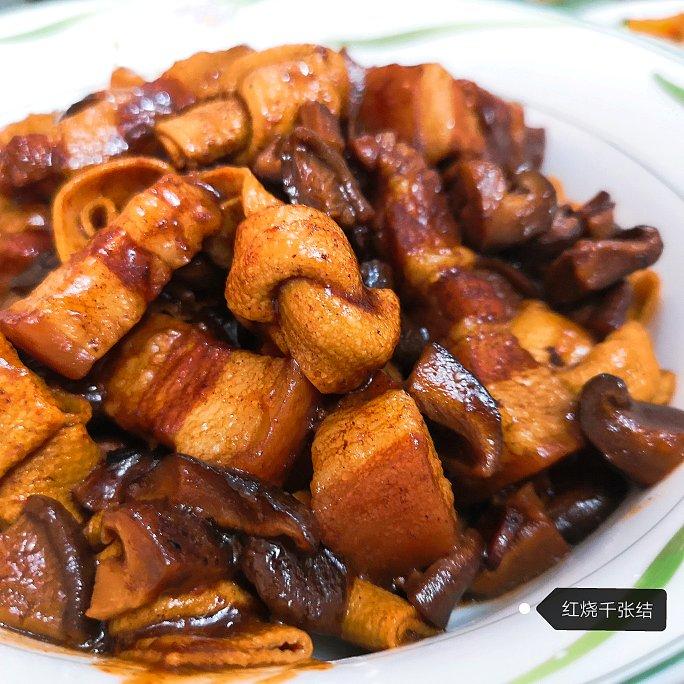 红烧肉千张结(豆腐皮)