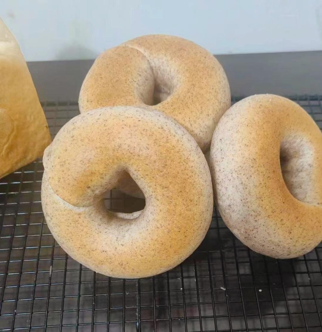 全麦贝果，低糖无油