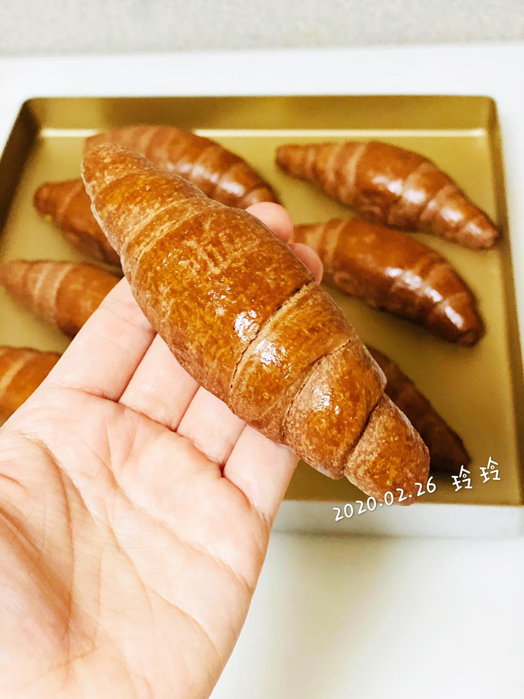 美善品 巧克力牛角包🥐的做法 步骤11