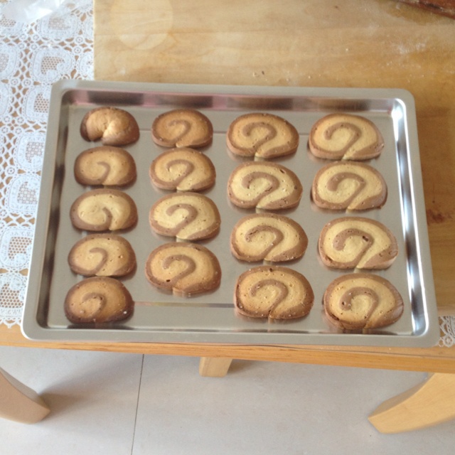 摩卡双色饼干
