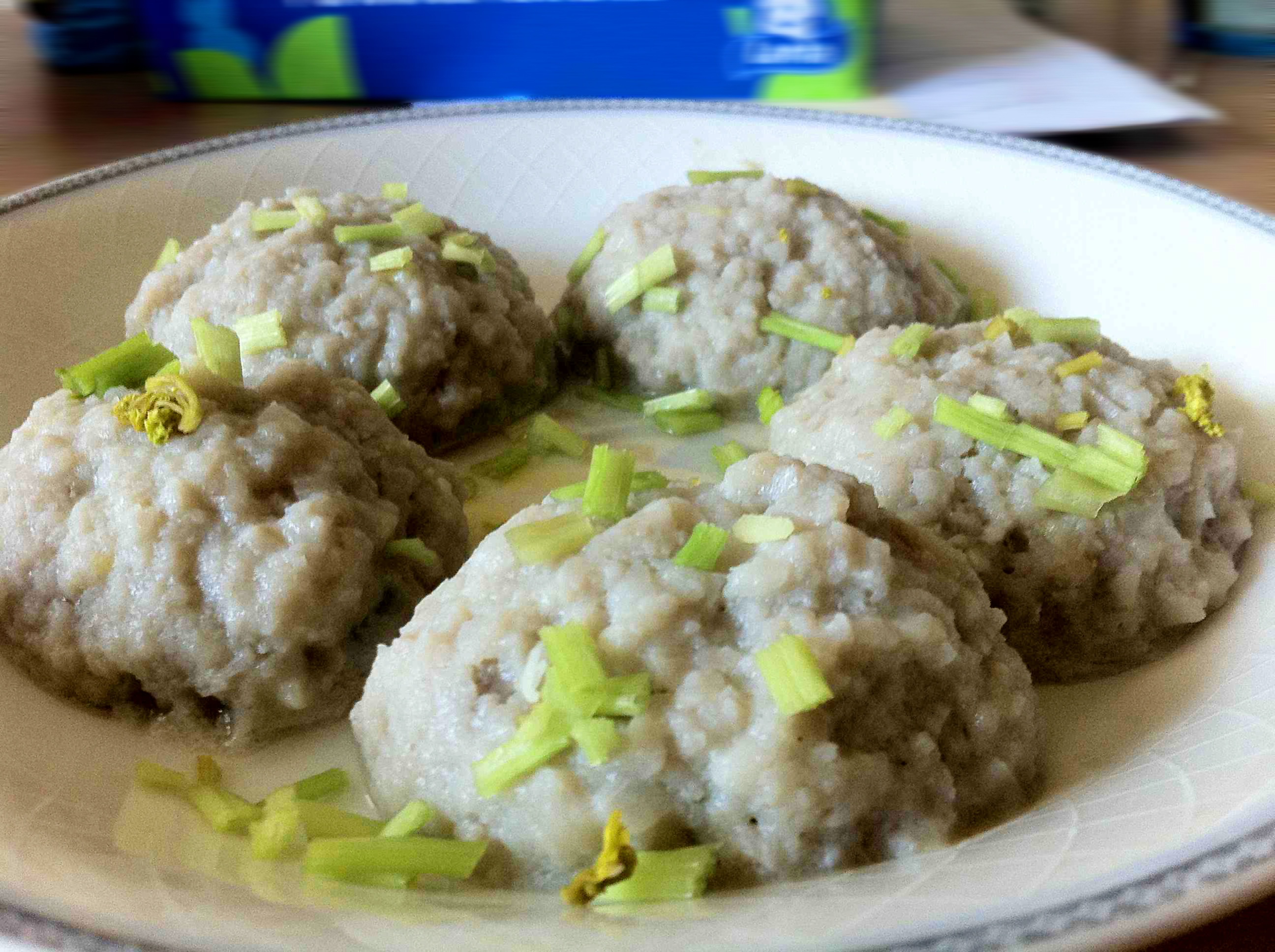 清蒸藕丸