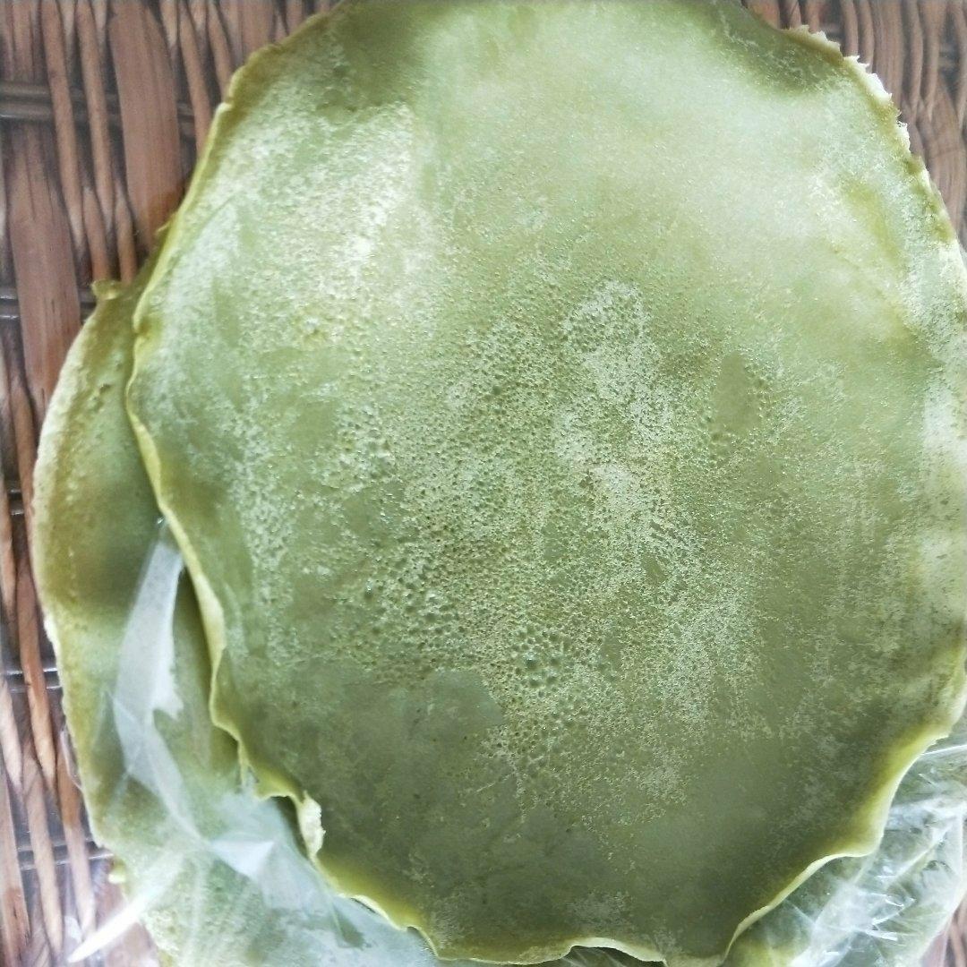 班戟皮（甜品店的做法）