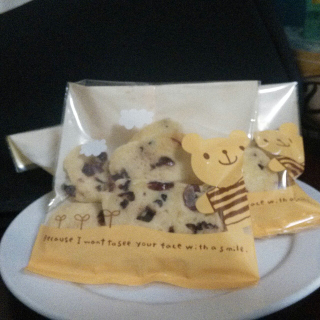 超简单蔓越莓饼干（免烤微波炉版）