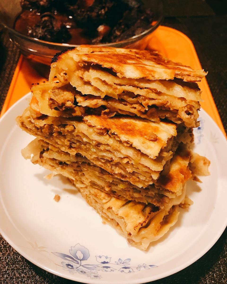 千层肉饼