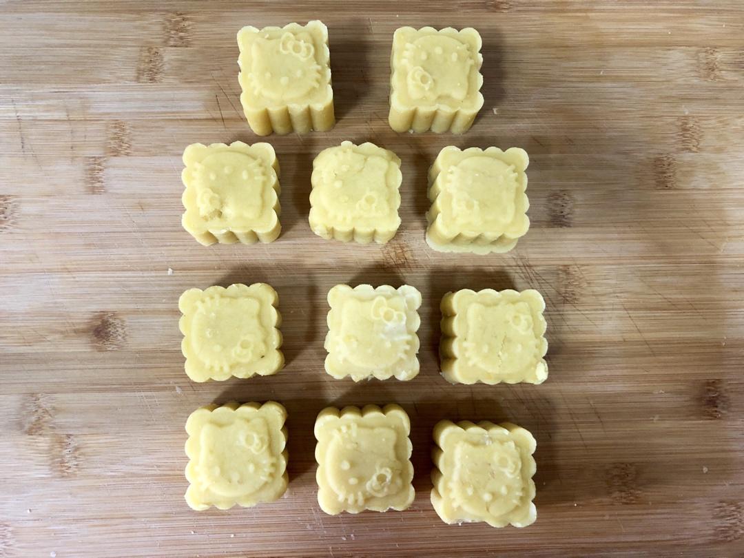 蔓越莓绿豆糕