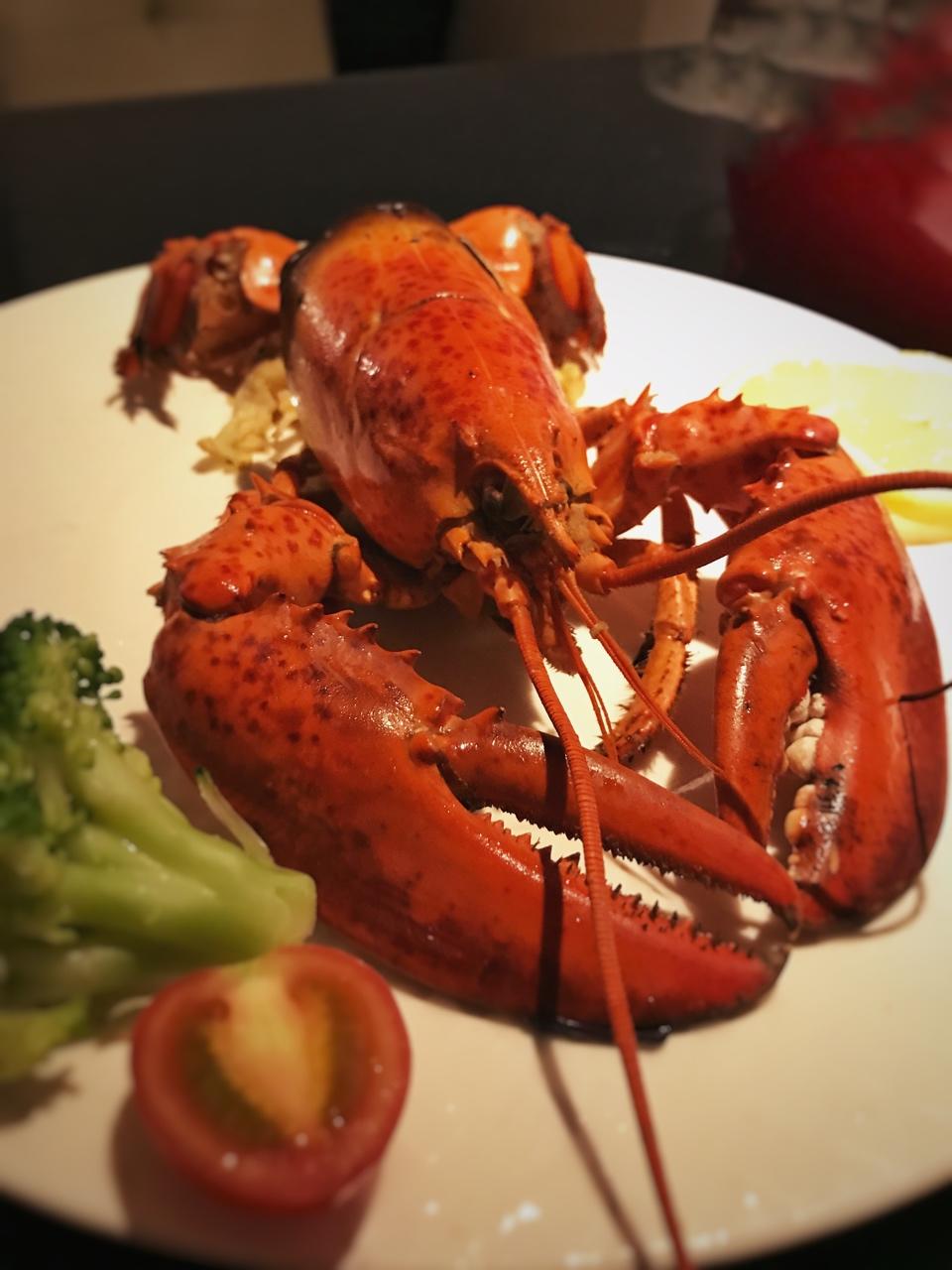 蒜蓉龙虾蒸粉丝