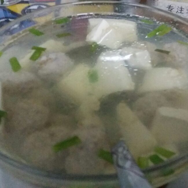 豆腐肉丸汤