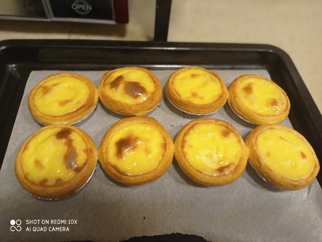 超嫩滑的葡式蛋挞(全蛋版)新手友好『秒杀KFC』