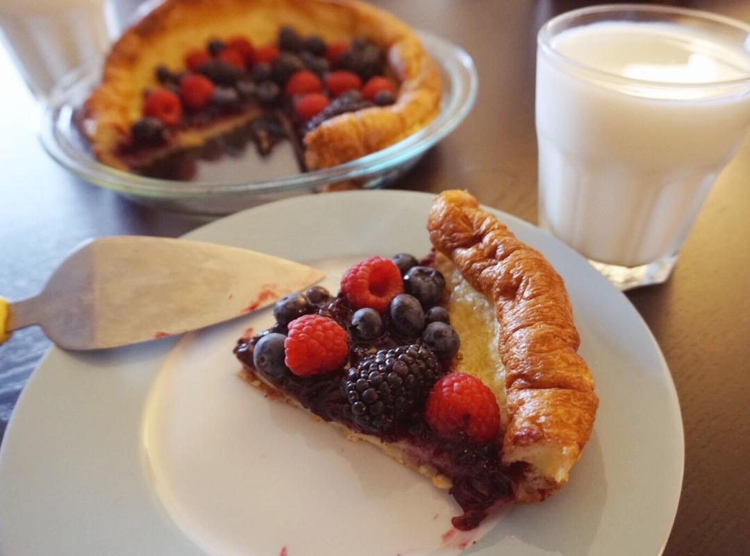 可以不用铸铁锅的荷兰宝贝（Dutch baby）