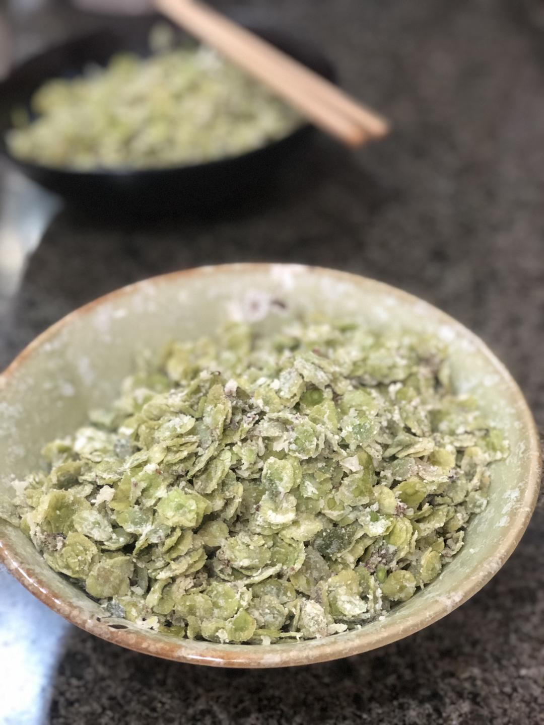 简简单单蒸榆钱的做法