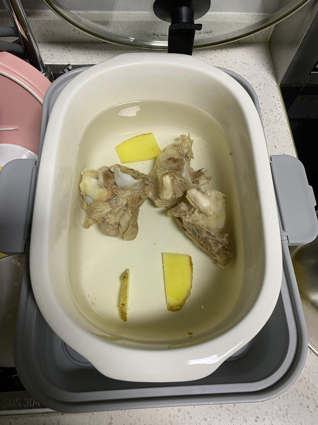 瑶柱虾仁蒸蛋羹+杂粮饭【3月北鼎蒸炖锅食谱】