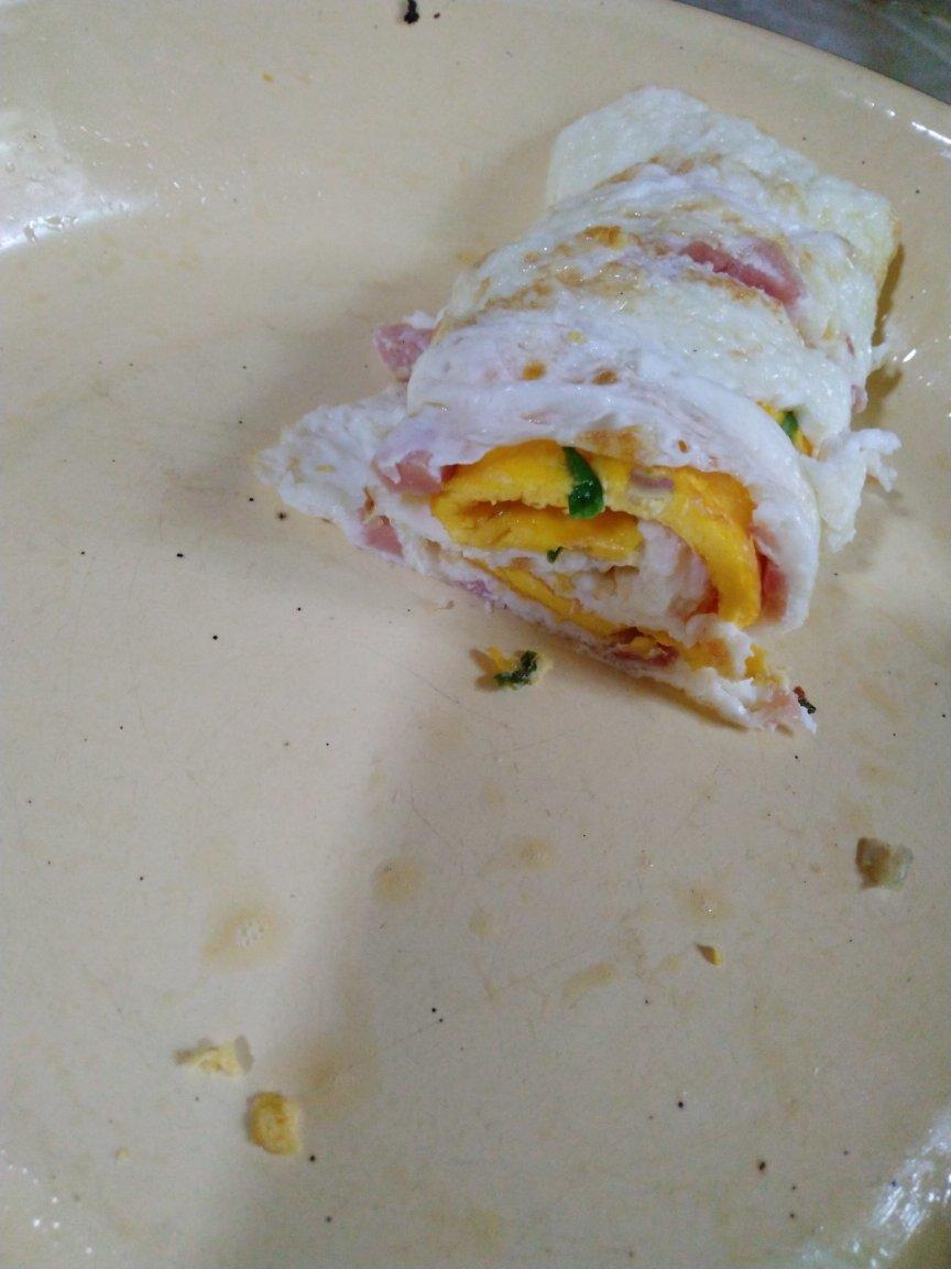 双色早餐鸡蛋饼