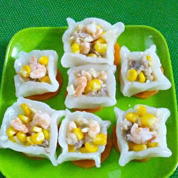 水晶鲜虾饺