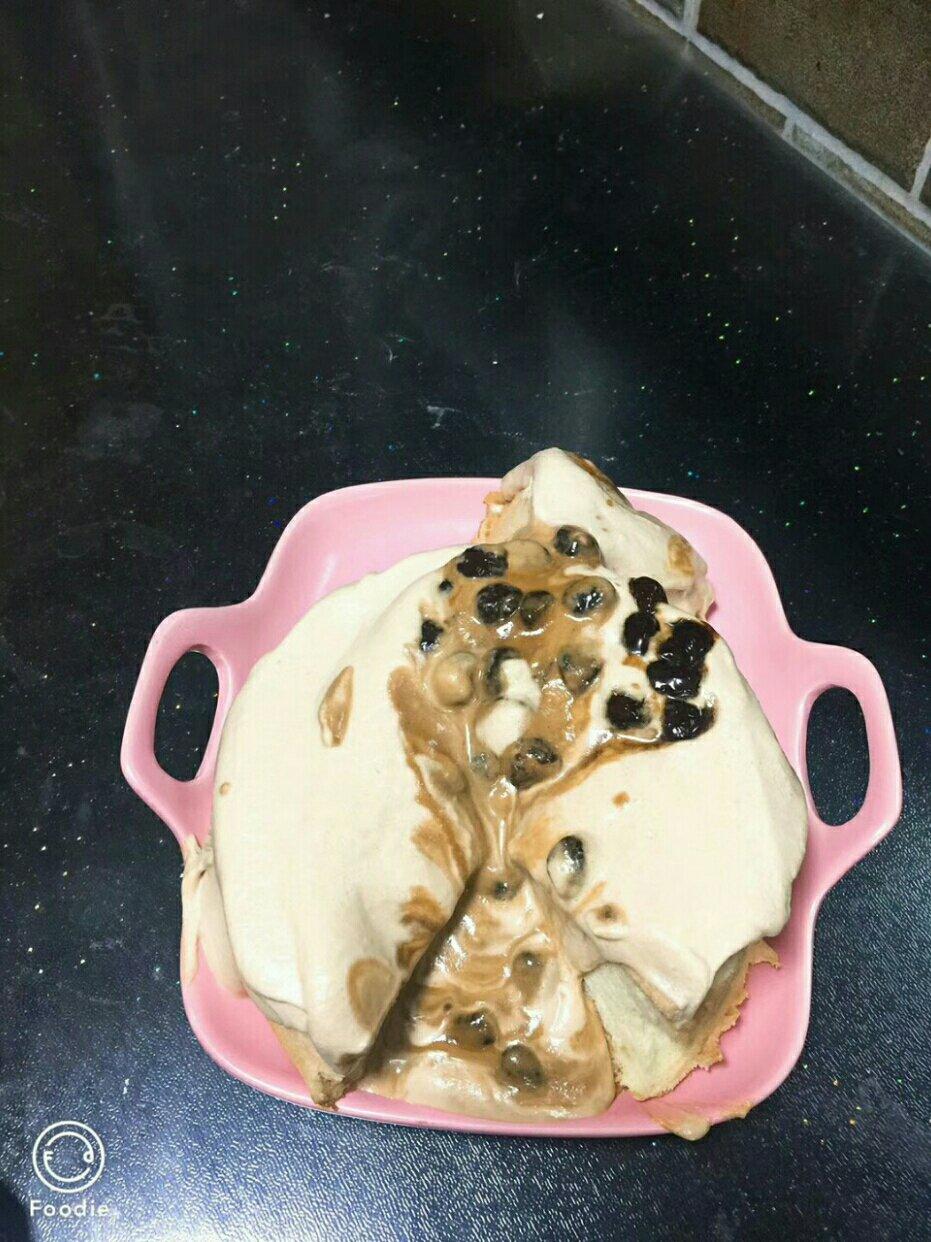 黑糖珍珠爆浆红茶蛋糕
