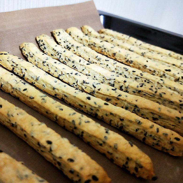 咸味黑芝麻普雷结