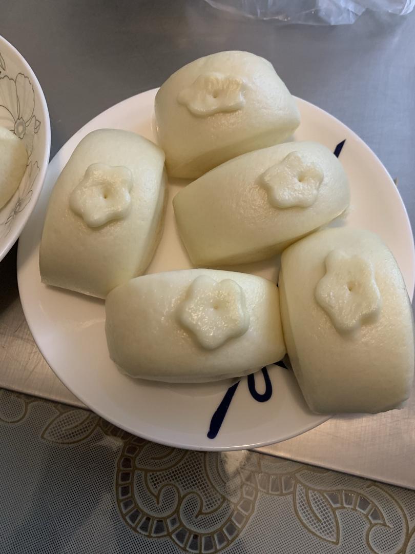 细腻光滑一次发酵牛奶馒头