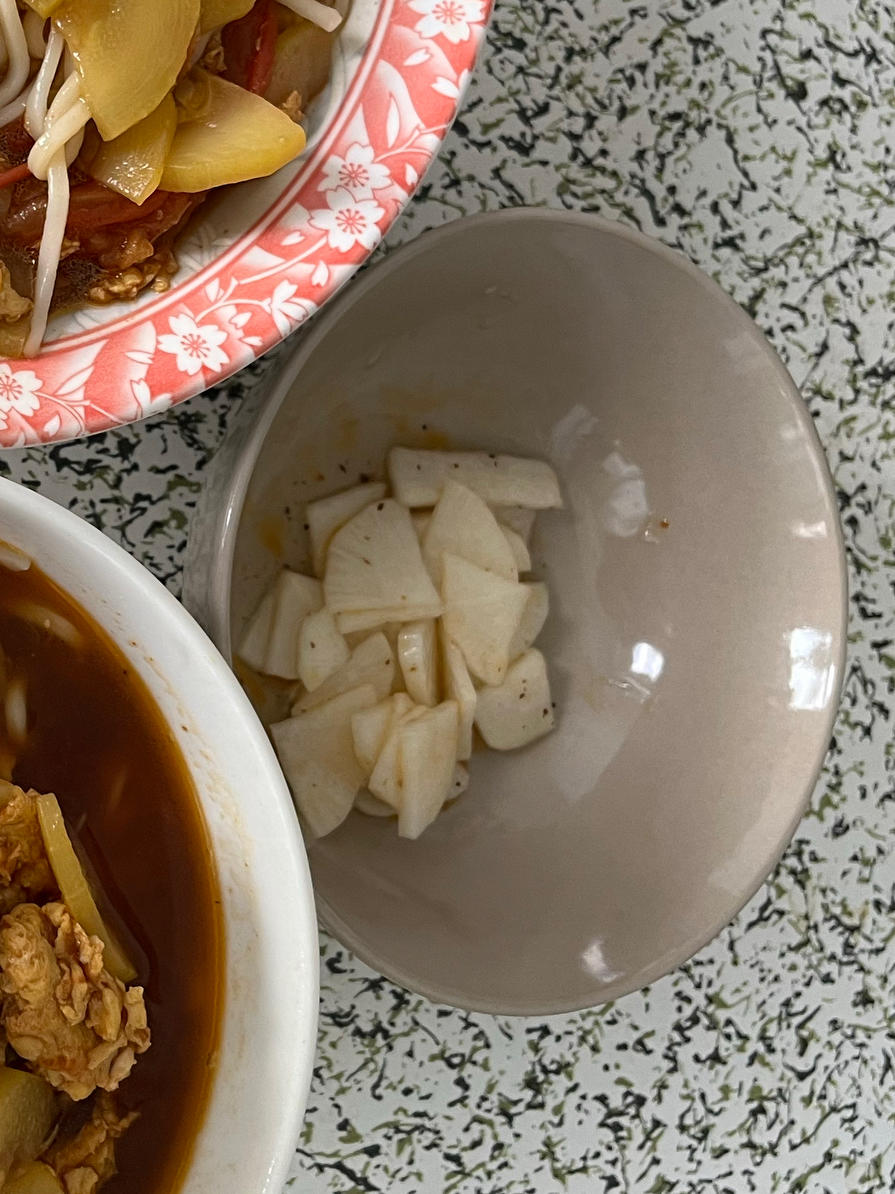 超好吃的凉拌白萝卜丝