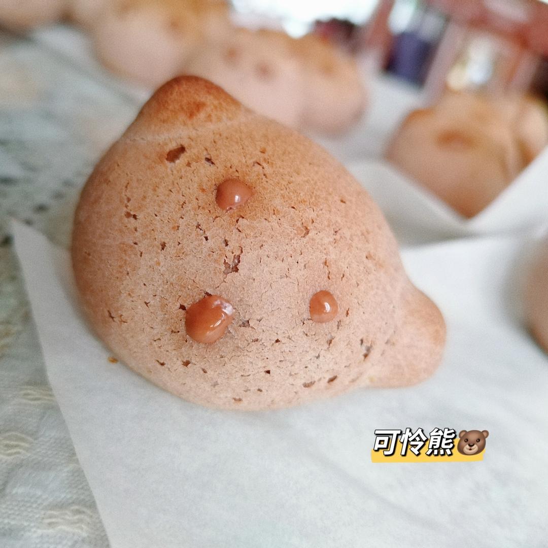 可可小熊麻薯包