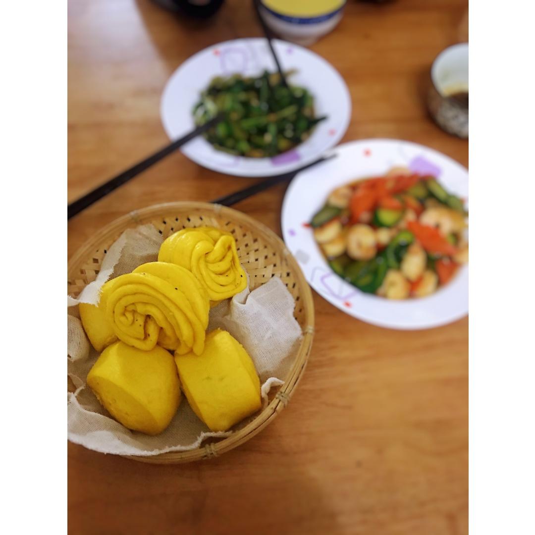 南瓜馒头