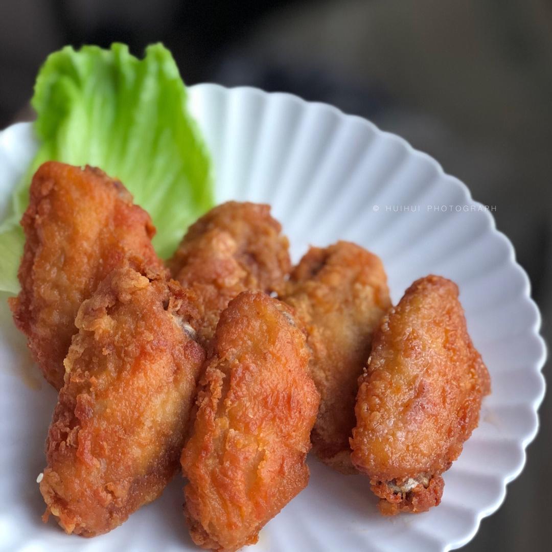 香脆辣味炸鸡翅