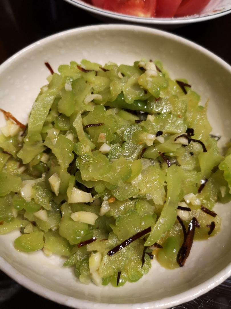 炝拌苦瓜