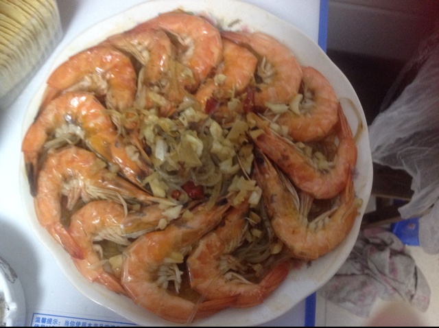 蒜蓉粉丝蒸大虾