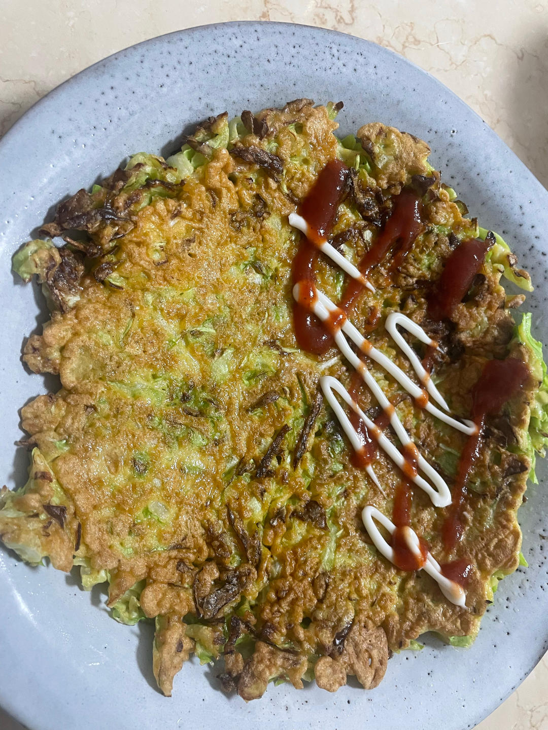 黄磊老师同款低卡营养包菜鸡蛋饼