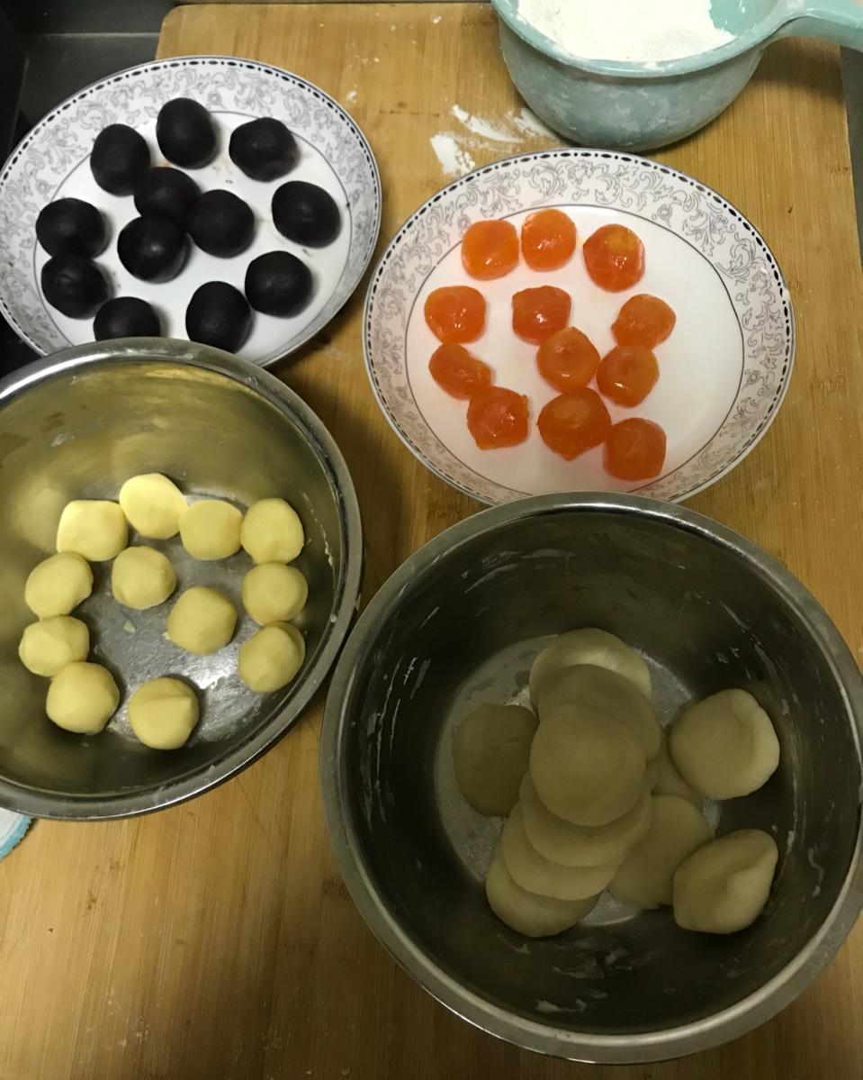 蛋黄酥，手工蛋黄酥