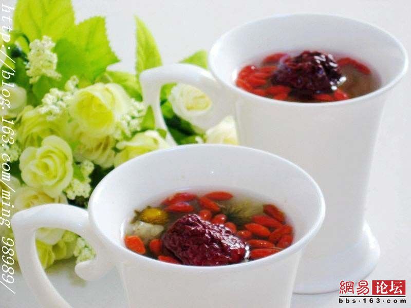 红枣枸杞茶的做法