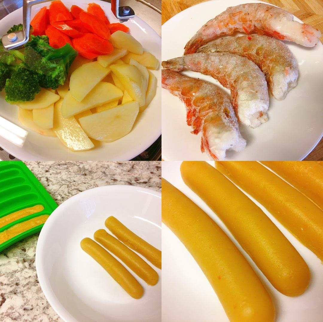 宝宝辅食：土豆时蔬软肠