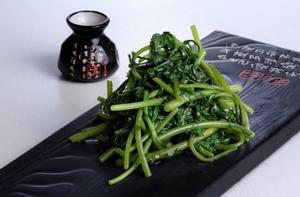 林志鹏自动烹饪锅烹制蒜茸茼蒿-捷赛私房菜的做法 步骤6