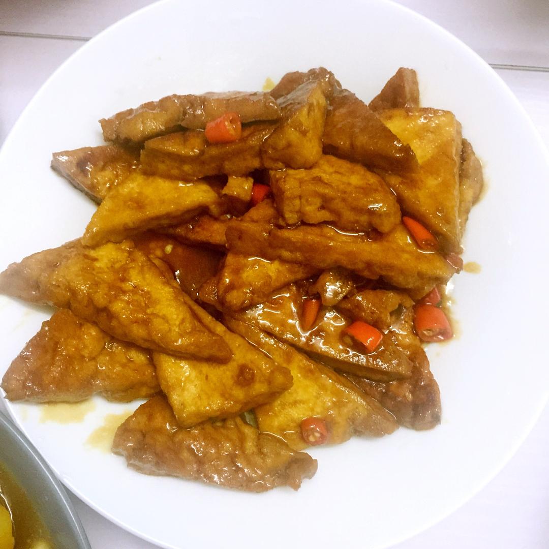 蜜汁豆干