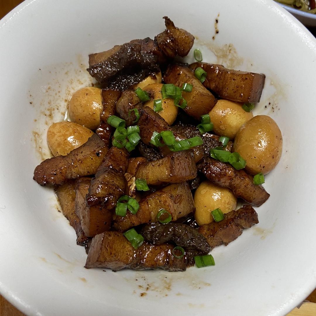 【曼食慢语】鹌鹑蛋红烧肉